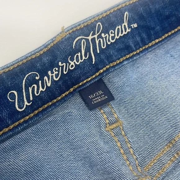 Universal Thread High Rise Medium Wash Blue Denim Skinny Jeans - Picture 9 of 9